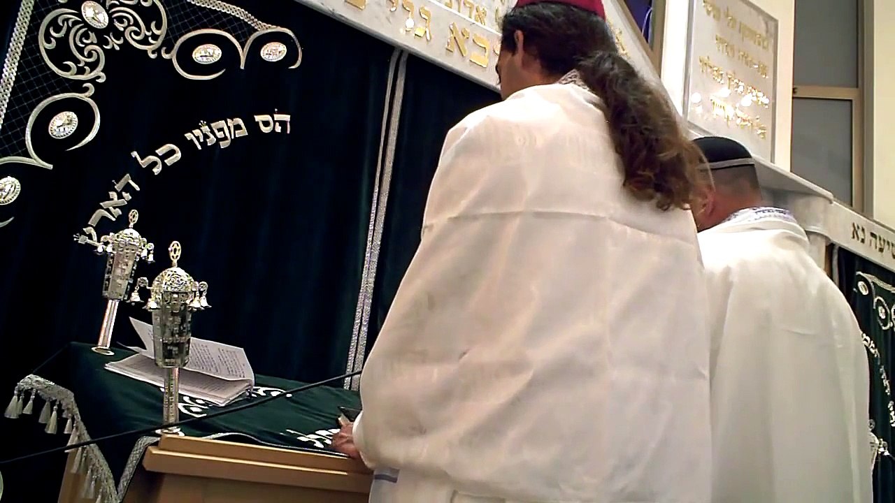 Prière Inauguration Synagogues Karaite Keter Torah Ashdod Israel 2/3