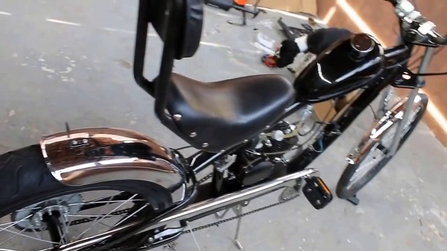 Bicicleta motorizada chopper 80cc - Bicimoto