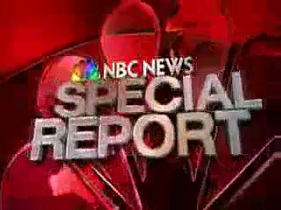 NBC News Special Report open/close - Matt Lauer