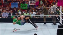 John Cena and Brock Lesnar brawl after John Laurinaitis