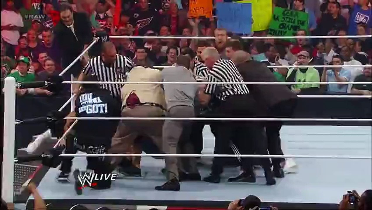 John Cena and Brock Lesnar brawl after John Laurinaitis Ep 02