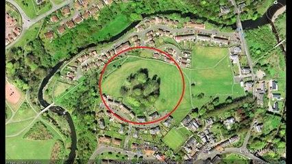 The "Calder Witches" Burnt at the Stake  on Cunnigar Hill