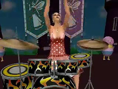 Sims 2 version of Lily Allen-Alfie