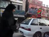 Faisalabad kee Jhang road aur sair-e-Bazar