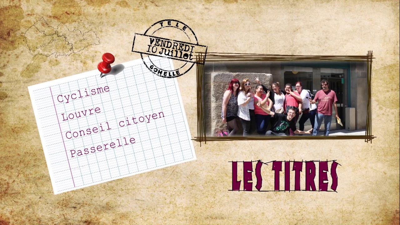 Journal du vendredi 10 juillet 2015