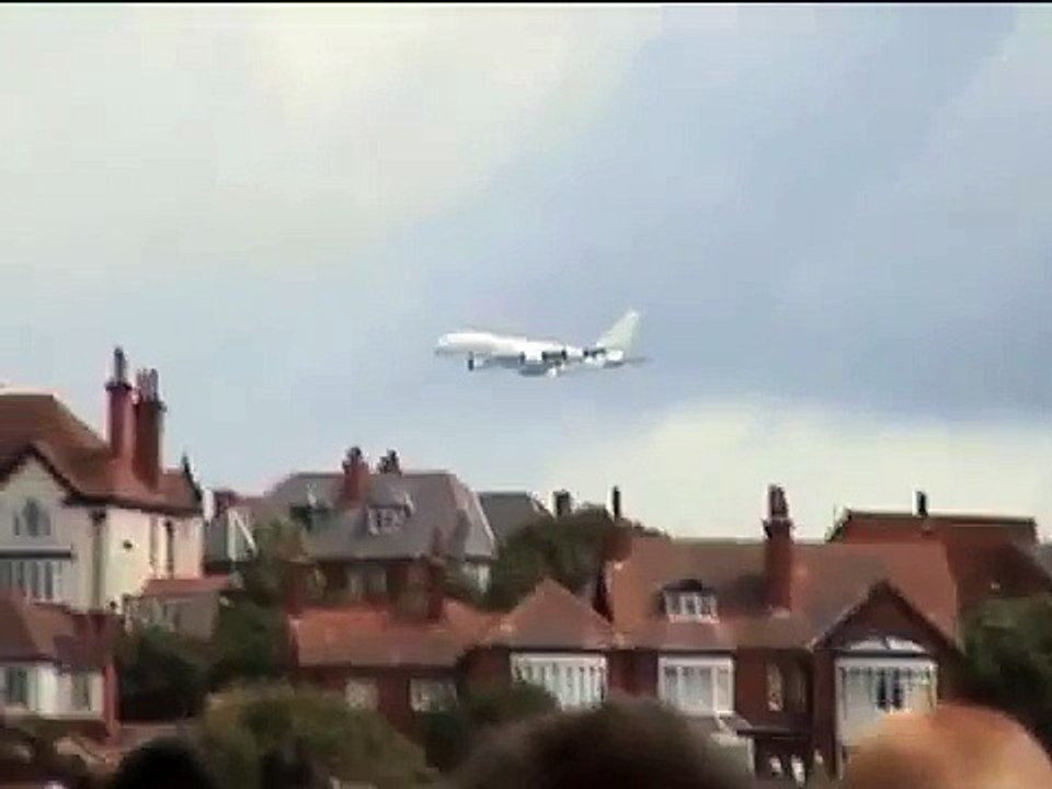Worlds first Airbus A380 Display, New Brighton, Wirral 12.7.