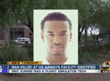 Man killed at US Airways facility identified