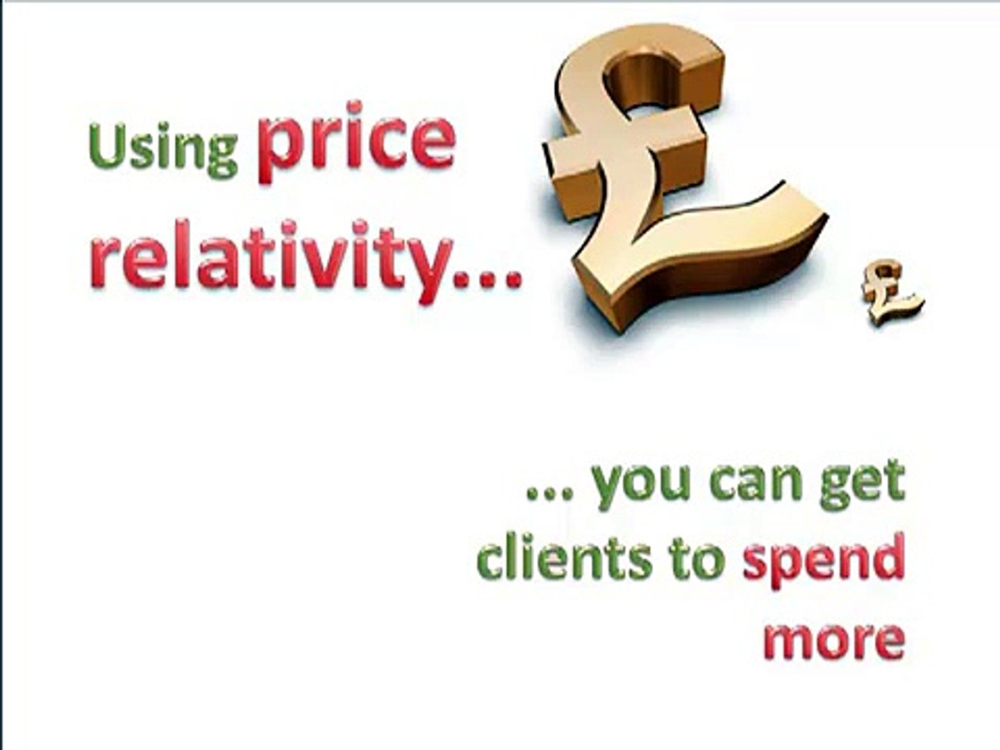 ⁣Price relativity: An amazing pricing trick