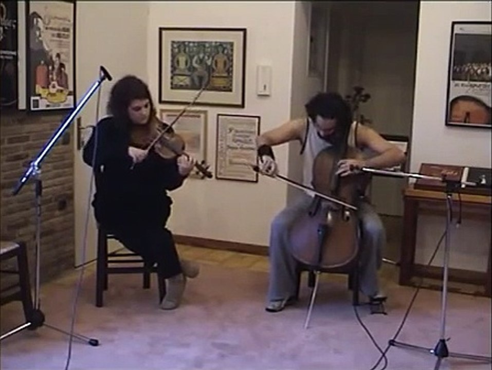 IRON MAIDEN Fear of the Dark Live - Violin - Cello - Lydia and Constantinos Boudounis