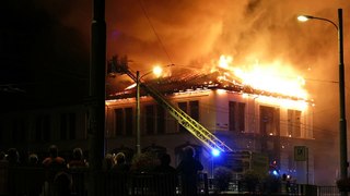 Incendie Tréfilleries à Bienne, Boujean 16.07.2015