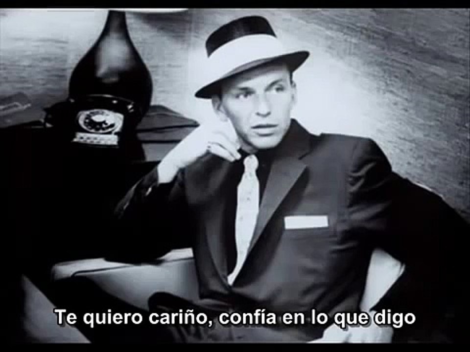 FRANK SINATRA   Can't take my eyes off you SUBTITULADA