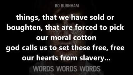 Bo Burnham - Rant With Lyrics