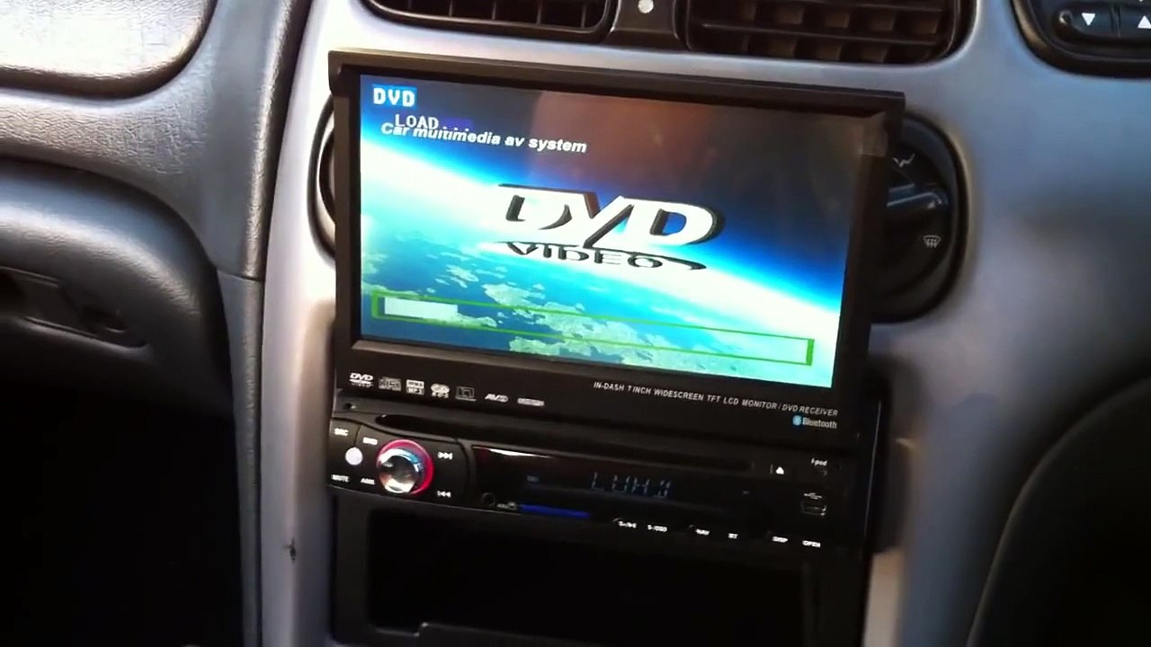 7" LCD 1 DIN CAR STEREO IN DASH TV CD DVD PLAYER GPS AU AL8007