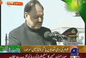 23rd March Pakistan Day Parade 23 March 2015 - President Mamnoon Hussain Speech