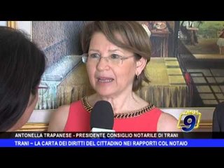 TRANI | La carta dei diritti del cittadino nei rapporti con il notaio