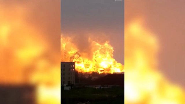 Explosion terrible dans une usine pétrochimique de Chine