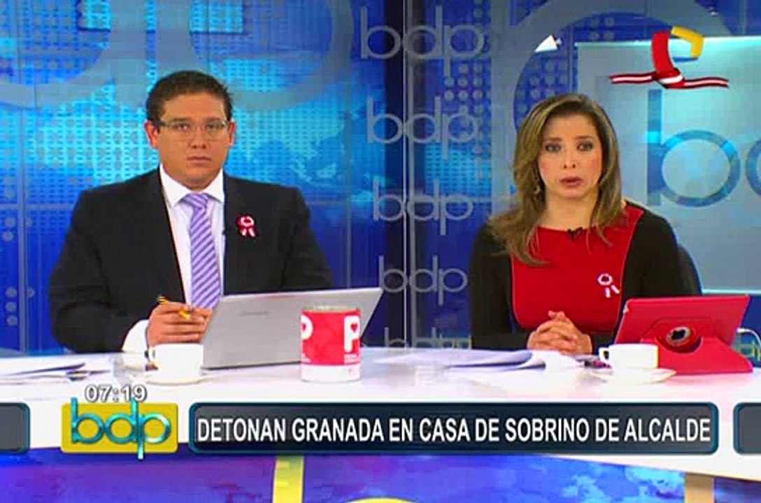 Desconocidos detonaron granada en casa de familia del alcalde de Independencia