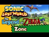 Sonic Lost World (WiiU) Gameplay - Legend of Zelda Zone