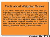 Information about Weighing Scales