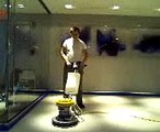 Marble Floor Buffing with Diamond Compound. Marble Restoration Service