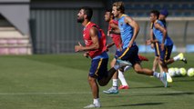 FC Barcelona training session: Preseason continues with same group of 23