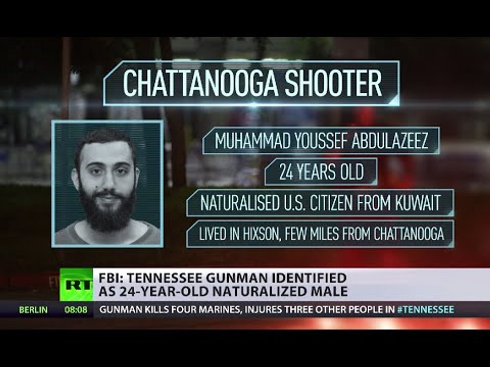 'Act of domestic terrorism': 5 dead in Chattanooga shooting, TN