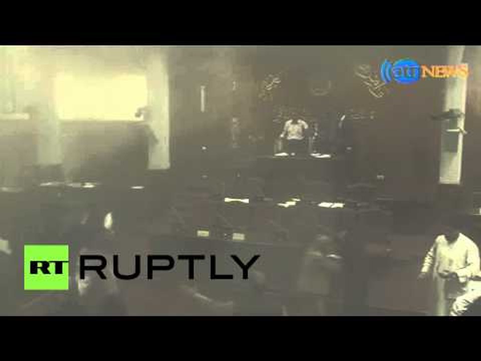 Kabul Blast: Moment bomb goes off outside Afghan parliament