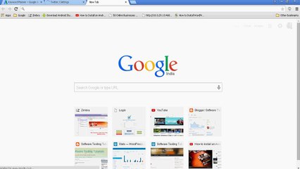 How to display twitter widget in blogger