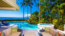 Lahaina baby beach oceanfront house luxury vacation rental Maui Hawaii