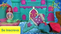 Barbie Massinhas Play Doh Golfinhos Vida de Sereia Barbie Vestidos Novos em Português DisneySurpres