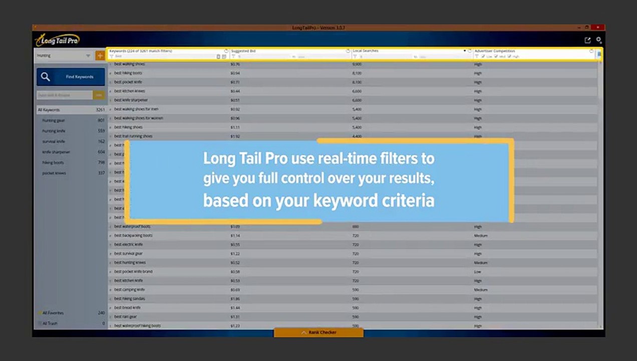 Long Tail Pro v3 Review- #1 Keyword Research - GET IT NOW
