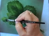 Acrylic Painting Techniques - How to Paint Leaves - Dry Brush Technique