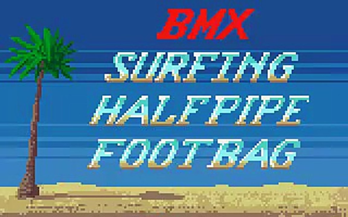 Atari Lynx California Games - "Halfpipe" [ Epyx ] 1991