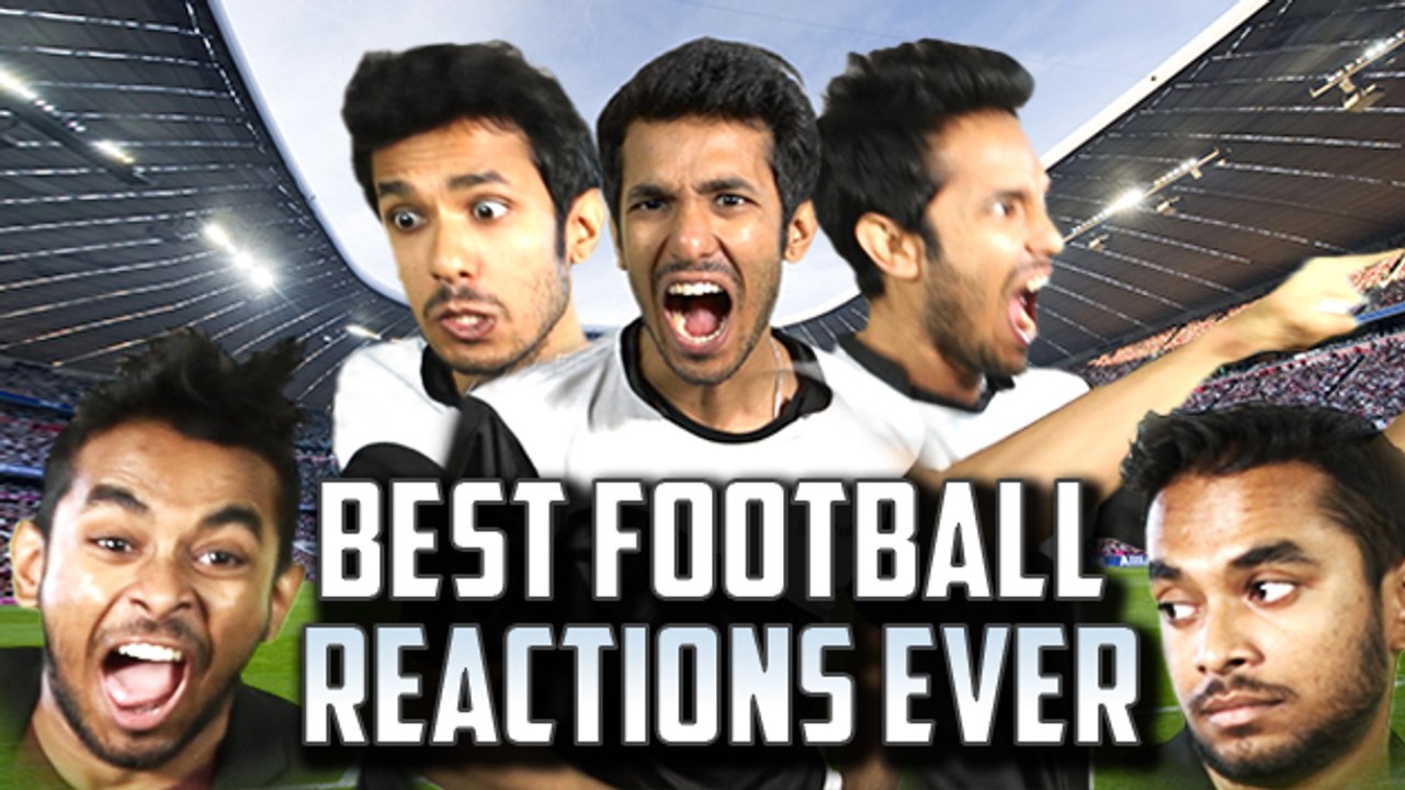Best Football Reactions Ever | Comedy Asia