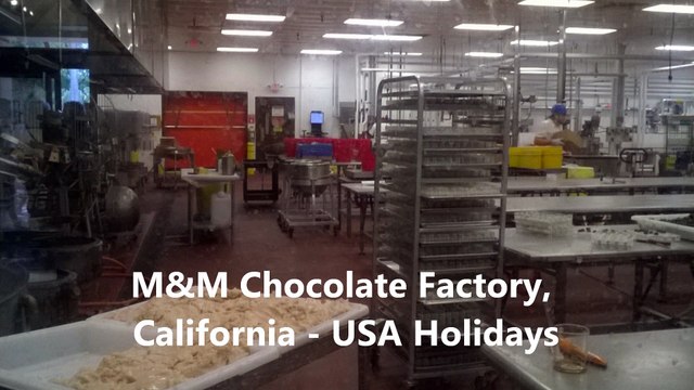 M&M Chocolate Factory, California - USA Holidays