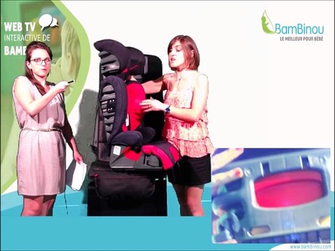 Siège-auto Monterey 2 Isofast Groupe II/III de Diono - présentation produit de la Web TV Interactive de Bambinou.com