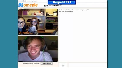 OMEGLE PewDiePie PRANK!! (HD)