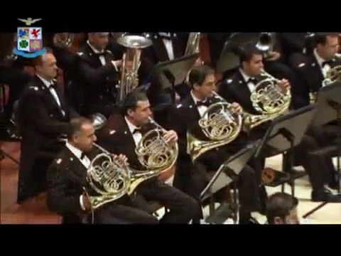 La Banda Musicale dell'Aeronautica Militare (estratto del concerto del 2010)