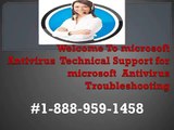 1-888-959-1458 Microsoft Antivirus tech support phone number