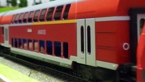 Märklin H0: Br.146 240 mit DB Regio Doppelstockzug und Steuerwagen