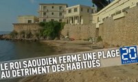 Le roi saoudien ferme une plage de la Côte d'Azur au détriment des habitués