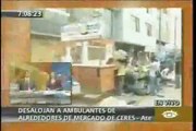 America Noticias - Desalojan Ambulantes de Ceres