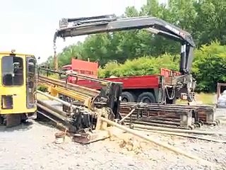 Noreade chantier de construction autoroute de l'eau forêt de mormal