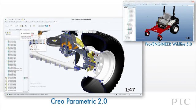 Compare Assemblies in Creo Parametric and Pro/ENGINEER - PTC