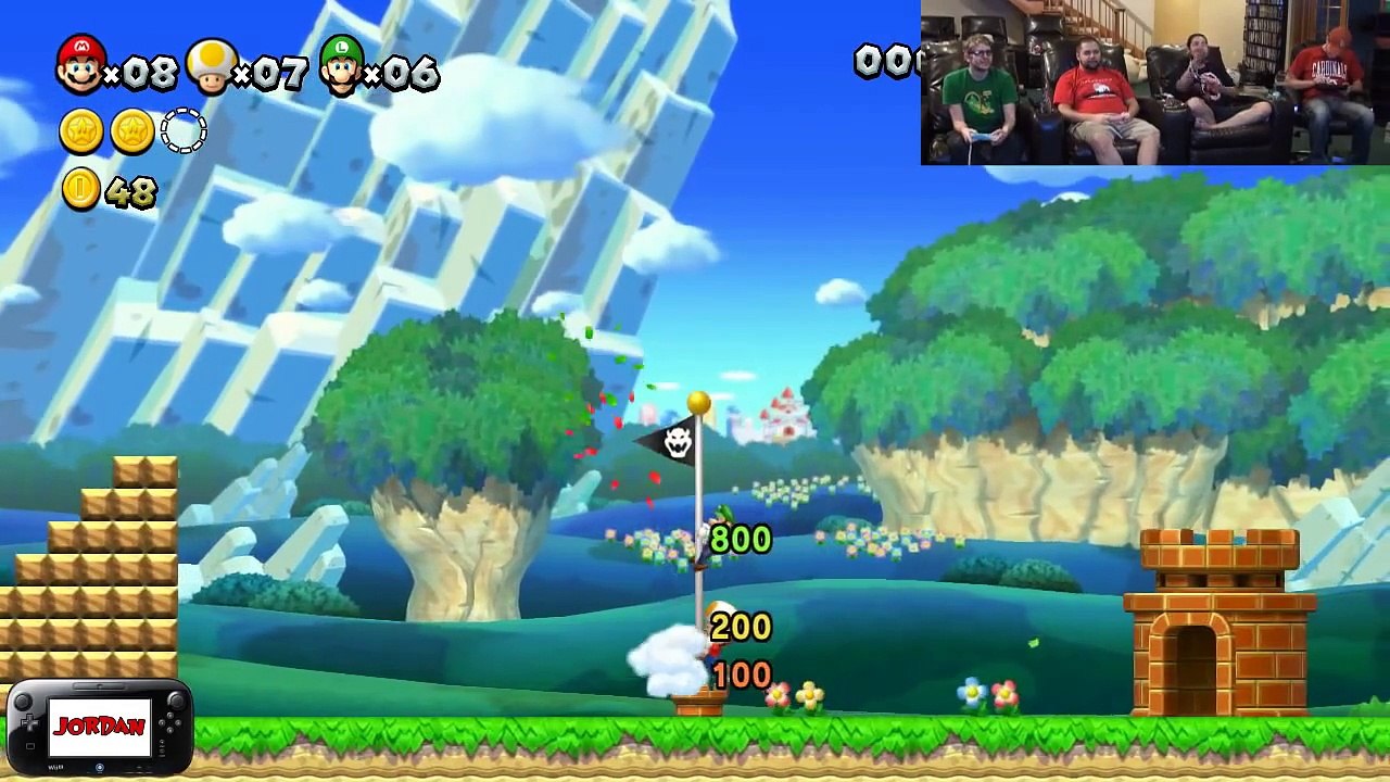 New Super Mario Bros. U - Ep1 w/ The Creatures (CGN)