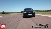 2015 Peugeot 208 GTi vs Ford Fiesta ST : 200m départ arrêté - Spécial GTi