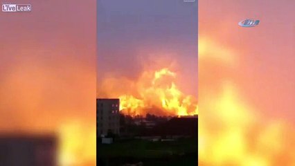 Fabrika böyle patladı