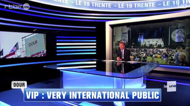 Drogue au festival de Dour : Malaise au JT belge