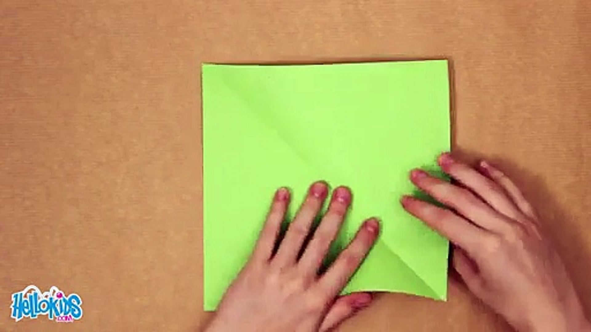 Einfache Origami Drachen