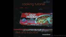 How to cook tutorial - Cup noodles! [YUMMY]